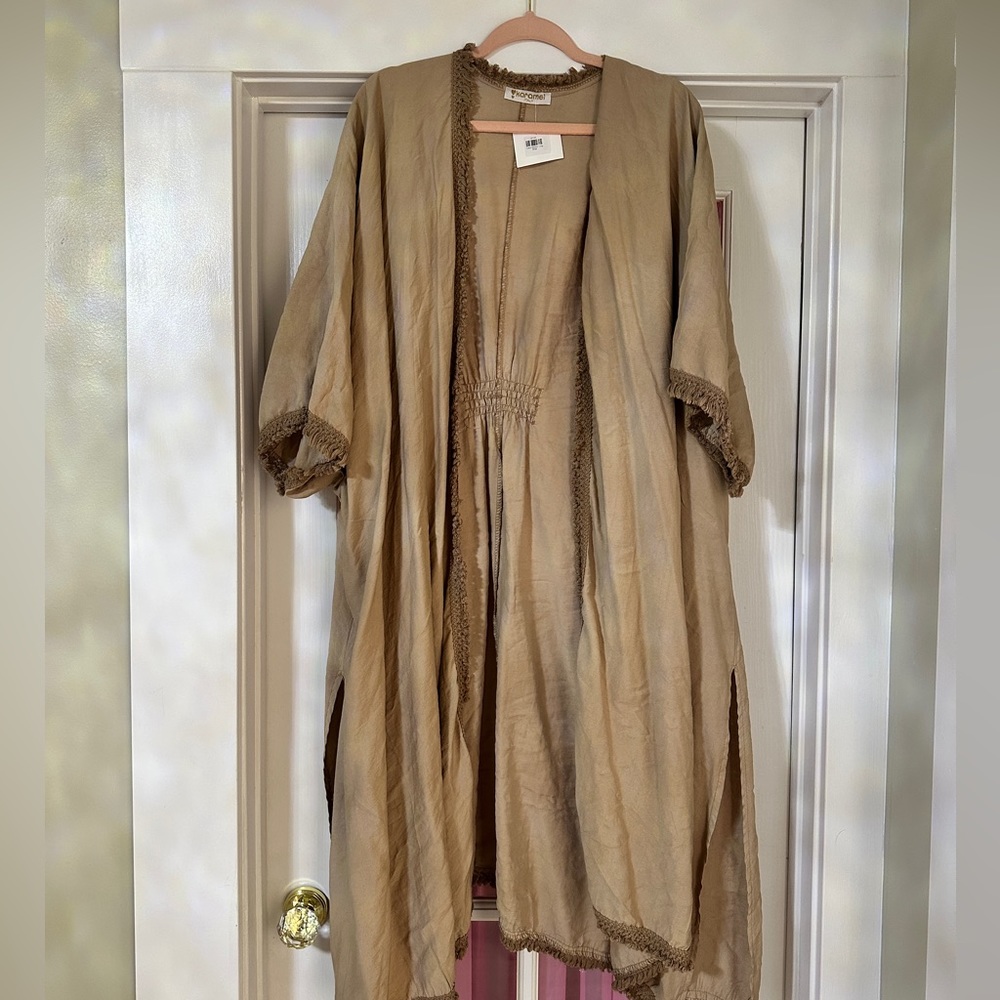 Elegant Tan Kimono